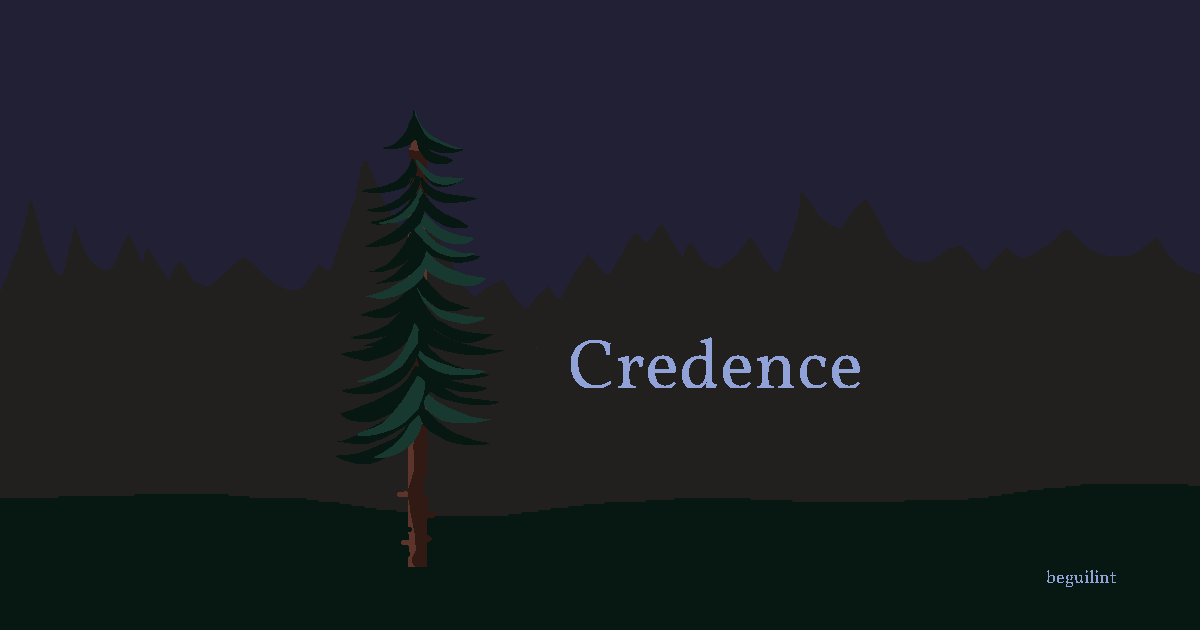 Here is the thing about “Credence” by Penelope Douglas